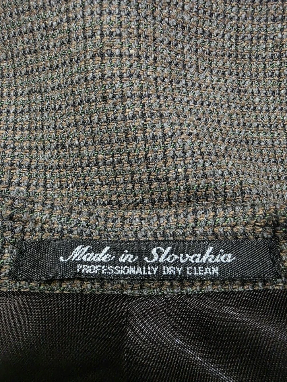 Vintage S&K Famous Brands Silk & Wool Blend Blazer Timeless Quiet Luxury 42R